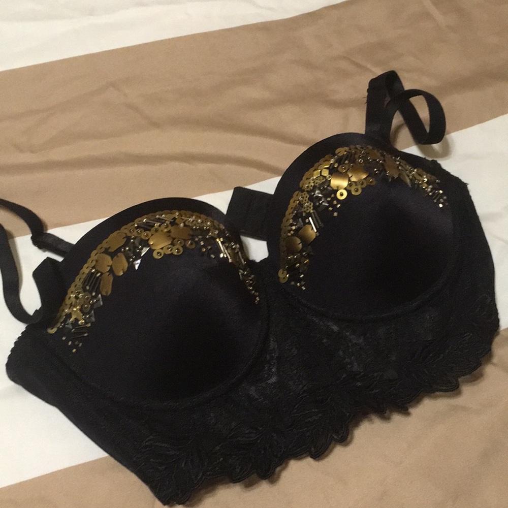 Bebe Black bralette
